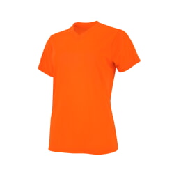 Radians ST11W-N-Orange Women's Hi-Vis Short Sleeve Shirt Orange