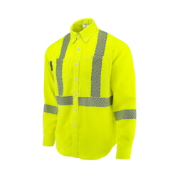 Neese VTS5SH3 FR Shirt Class 3 Tecasafe Flame Resistant Yellow