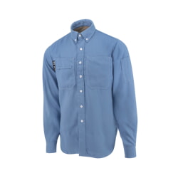 Neese VTS5VSH-Light Blue Tecasafe Vented FR Shirt 5.7oz ATPV 8.2