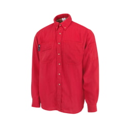 Neese VTS5VSH-Red Tecasafe Vented FR Shirt 5.7oz Arc Flash Rated