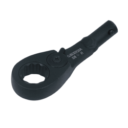 CDI QJBOER24A Ratchet Wrench Head J-Shank Interchangeable Torque Head 12-Point 3/4"