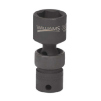 Williams 36212 3/8" Drive Universal Flex Impact Sockets 6-Point SAE 3/8"