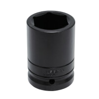 URREA 10021L 1" Drive Black Deep Impact Socket 6 Point 1-5/16"