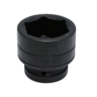 URREA 10052 1" Drive Black Standard Impact Socket 6 Point 3-1/4"