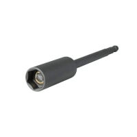 URREA 10413 Hex Drive Super-Duty Nut Setter with Retractable Magnet, 1/4" Hex Shank Size, Tip Size 13 mm, Total Length 150 mm