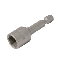 URREA 10536X 1/4" Hex Drive Magnetic Nut Setters, SAE Opening Size 3/8", Total Length   2-9/16"