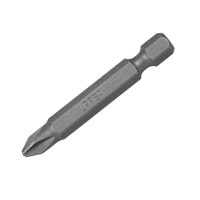 URREA 12008 1/4" Hex Shank Power Drive Phillips Bit, Tip Size PH 3, Total Length 1-15/16" Industrial Duty