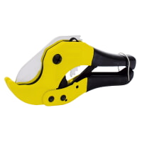 Surtek 121120 Heavy Duty Pipe Cutter To Cut PVC and Hoses, 1/8" To 1-5/8" Cutting Diameter