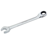Urrea 1218CMR Chrome Spline Reversible Ratcheting Wrench 9/16"