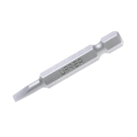 Urrea 14024 1/4" Hex Power Drive Slotted Bit For Screw Size 12F-14R Industrial Duty