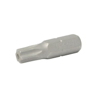 URR23014 Industrial-Duty 1/4" Hex Drive Torx Screwdriver Bit, Tip Size T10, Total Length 1"