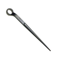 Urrea 2617 Black Industrial Structural Box End Wrench Size 1-1/16” With Tapered Handle