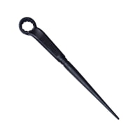 Urrea 2646MHL Black Industrial High Leverage Offset Box End Wrench With Tapered Spud End 46 mm