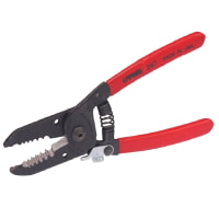URREA 297 Upfront Stripper/Cutter with Lock 6-3/4" Long, Solid Stripping Capacity 10-22 AWG