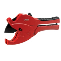 URREA 330 Ratchet Type PVC Pipe Cutter 0" - 1-5/8" Cutting Diameter, 9-7/16" Total Length