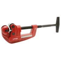 URREA 356 Forged Steel Pipe Cutter 1/8" To 2" Cutting Diameter, 18" Long