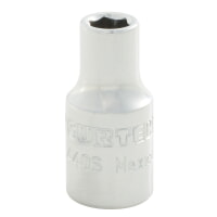 Surtek 4406 1/4" Drive Standard 6-Point SAE Socket 3/16"