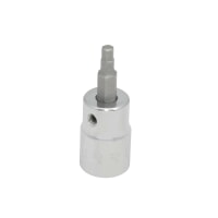 URREA 4990-1/4 Chrome 3/8" Drive Hex Bit Socket 1/4"