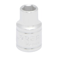 URREA 5210H 3/8" Drive Chrome Standard Socket 6 Point 5/16"