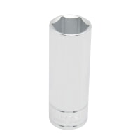 URREA 5332H 1/2" Drive Chrome Deep Socket 6 Point 1"