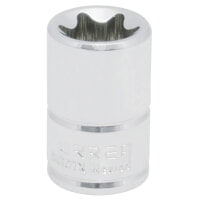 URREA 5420TX 1/2" Drive Chrome Female Torx Short Socket E20