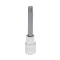 URREA 5443-12M 1/2" Drive Chrome Long Ribe Bit Socket M12