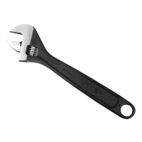 Urrea 710S Black Industrial Adjustable Wrench 10” Long. 1-1/8" Maximum Opening 