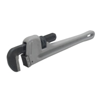 URREA 836A Aluminum Pipe Wrench Length 36" and Max. Pipe Capacity 5" Light Weight