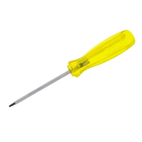 URREA 9320W Torx Tip Screwdriver, Tip Size T20, Amber Handle, Blade Length 4"