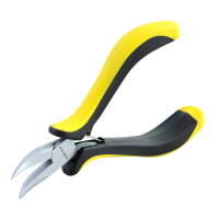 Surtek 953 Mini Long Nose Curved Tip Pliers 4-3/4" Length