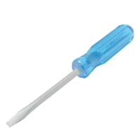 Surtek D364 Blue Slotted Screwdriver Square Shank, Tip Size 1/4", Blade Length 4"