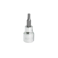 Surtek F51H06M 3/8" Drive Chrome Metric Hex-Bit Socket 6 mm