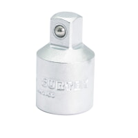 Surtek F5854 1/2" Female To 3/8" Male Drive Adaptor Satin Finish
