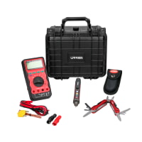 URREA JM4 Electronic Multimeter Tool Set With Safety Waterproof Box, 4-Pieces