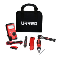 URREA JM6 Electronic Multimeter Tool Set With Multi-Purpose Case, 6-Pieces