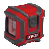 URREA NL2 2-Lines Semi-Automatic Laser Level with Screw Mounts, 32 ft Laser Range