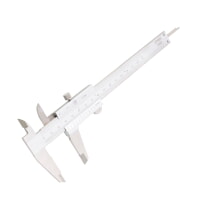 URREA UMCV6 Vernier Caliper, Millimeter and Inches Graduation. Measuring Range 1/128" - 6"