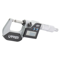 URREA UMM01 Digital Micrometer, Digital LCD Screen With Auto-Off. Measuring Range 0.00005" - 1"