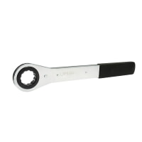 Urrea WER48 Chrome Ratcheting Box End Wrench 12 Point 1-1/2”
