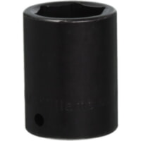 Williams 2-614 3/8" Drive Standard Impact Socket 6-Point SAE 7/16" Black Finish