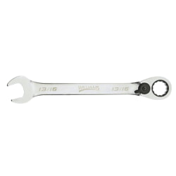 Williams 1208RC Reversible Ratcheting 12-Pt Combination Wrench Chrome 1/4"