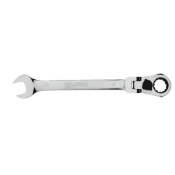 Williams 1210RCF Flex Head Reversible Ratcheting 12-Pt Comb. Wrench 5/16" Chrome