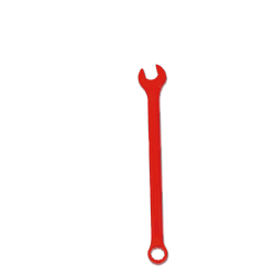 Williams 1212RSC 12-Pt Combination Wrench High Visibility Red 3/8" SAE