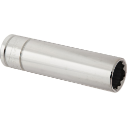 Williams 31812 3/8" Drive Chrome Deep Socket 12-Point Metric 12 mm