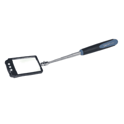 Williams 40256 LED Telescoping Rectangle Mirror, 30-1/4" Extended Length