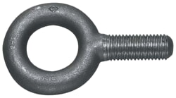 Williams EB-12T Plain Eye Bolt, 1-1/4" Thread OD, 2-5/32" Eye ID, 7-1/2" Length