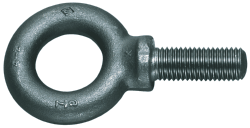 Williams EB-32T Shoulder Eye Bolt, 1-1/4" Thread OD, 2-1/8" Eye ID, 8-3/8" Length