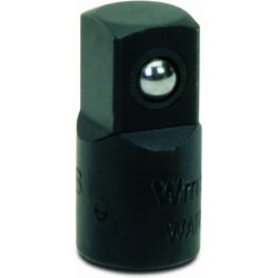 Williams JHWMB-130B 1/4" Drive Adapter, 3/8" Male x 1/4" Female, 1" Length Black Finish.