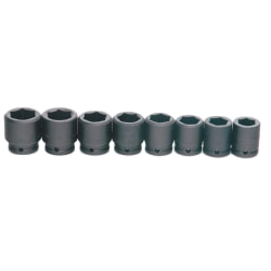 Williams JHWMS-6-8H Shallow 6-Point Impact Socket Set 3/4" Drive 8-Piece