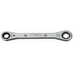 Williams RB-1214 Double Head Ratcheting Box Wrench 6 Point SAE 3/8" x 7/16"